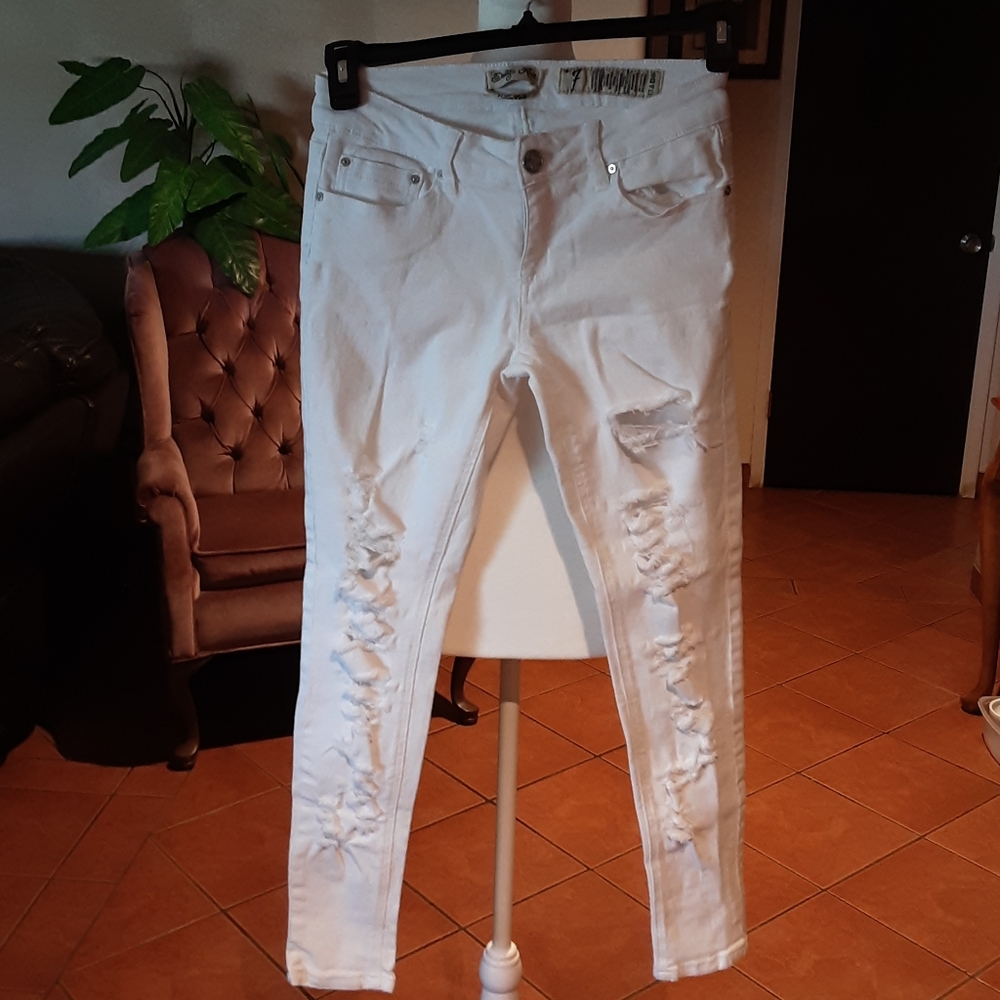 Yndiqo Rein White Pants